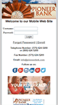 Mobile Screenshot of pioneerbnk.com